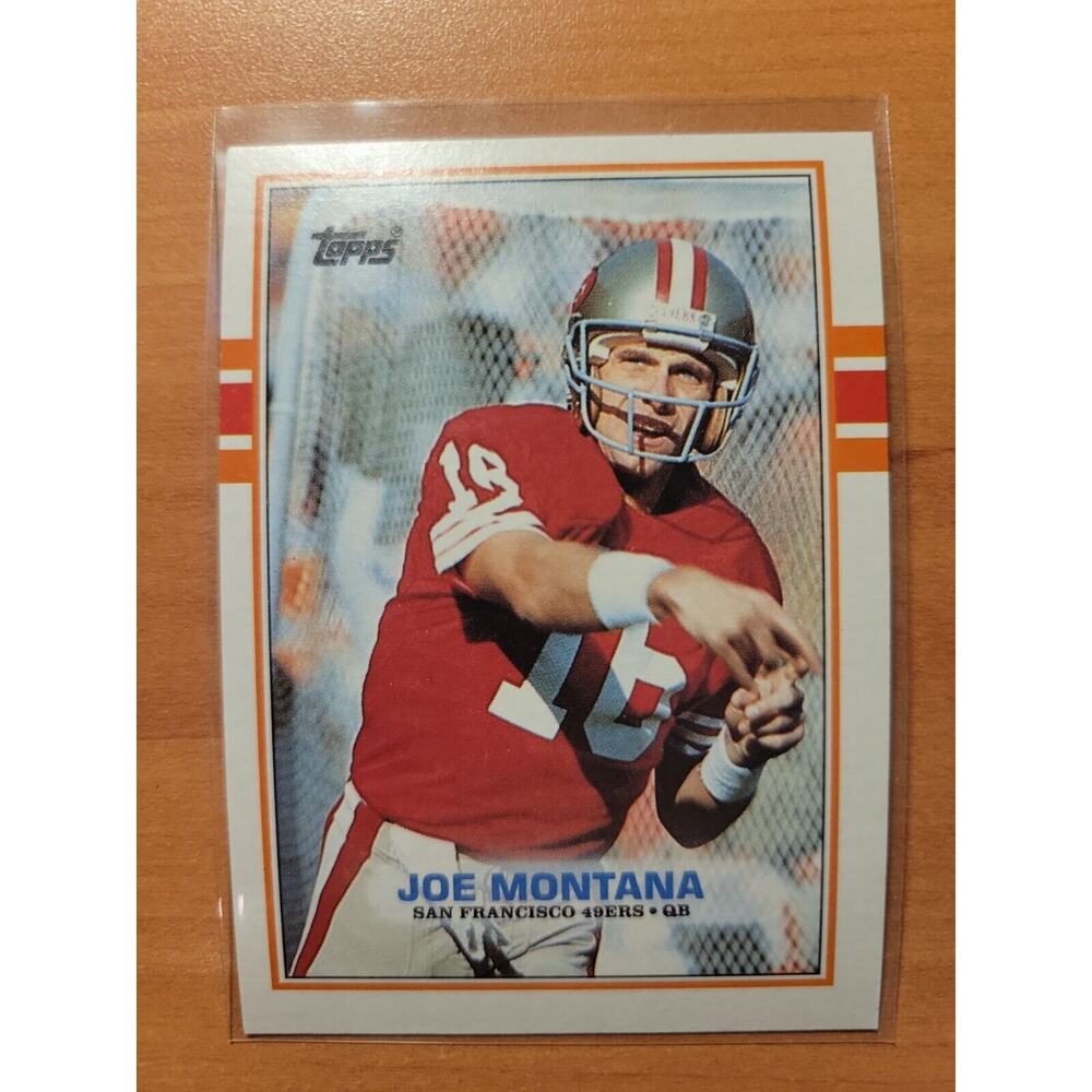 Joe Montana 1989 Topps #12 - San Francisco 49ers - NFL